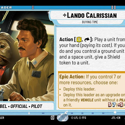 Lando Calrissian - Buying Time (003/262) (003/257) [Jump to Lightspeed]