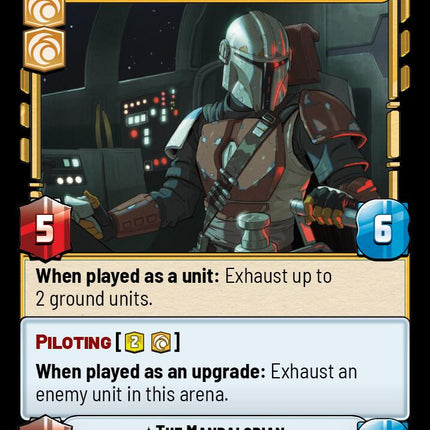 The Mandalorian - Weathered Pilot (210/262) (210/257) [Jump to Lightspeed]