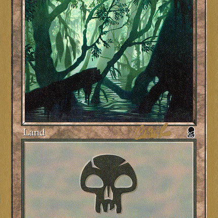 Swamp (cr342) (Carlos Romao) [World Championship Decks 2002]