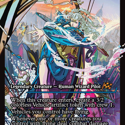 Mu Yanling, Wind Rider (Showcase) (Japanese) [Aetherdrift]