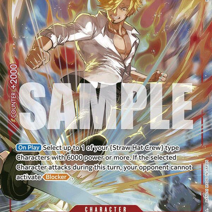 Sanji (Parallel) [Starter Deck EX: Gear 5]