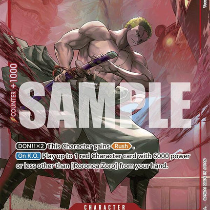 Roronoa Zoro (Parallel) [Starter Deck EX: Gear 5]