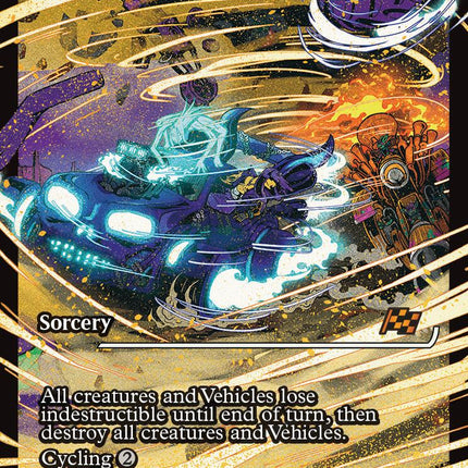 Spectacular Pileup (Showcase) (Japanese) [Aetherdrift]