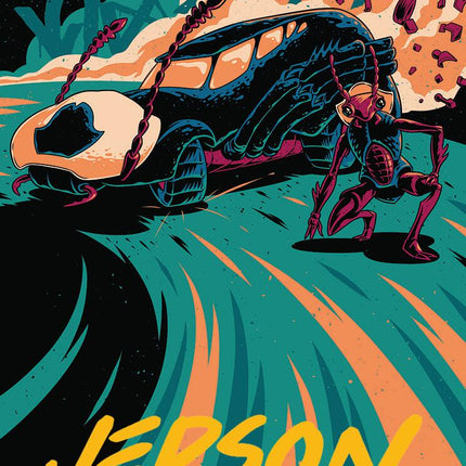 Carrion Cruiser Art Card (Gold-Stamped Signature) [Aetherdrift Art Series]