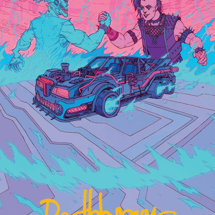 Demonic Junker Art Card (Gold-Stamped Signature) [Aetherdrift Art Series]