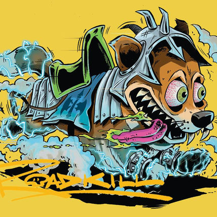 District Mascot Art Card (50/54) (Gold-Stamped Signature) [Aetherdrift Art Series]