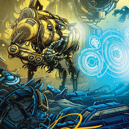 Mendicant Core, Guidelight Art Card (1/54) (Gold-Stamped Signature) [Aetherdrift Art Series]