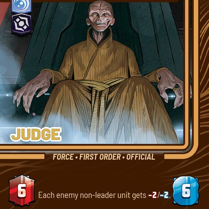 Supreme Leader Snoke - Shadow Ruler (3) (3) [Judge Promos]