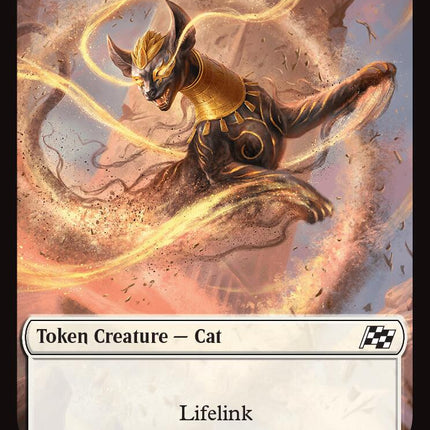 Cat // Thopter (0010) Double-Sided Token [Aetherdrift Tokens]