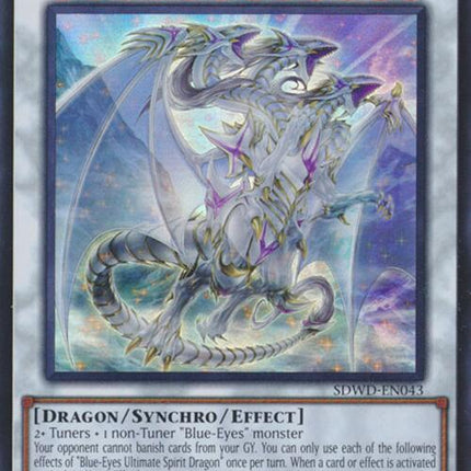 Blue-Eyes Ultimate Spirit Dragon [SDWD-EN043] Ultra Rare