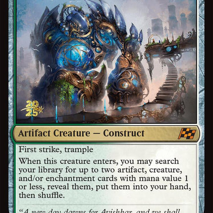 Brightglass Gearhulk [Aetherdrift Prerelease Promos]