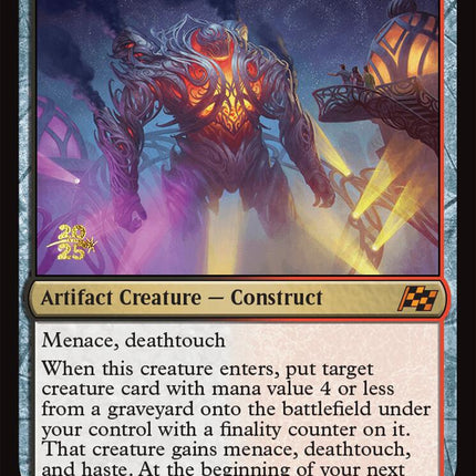 Coalstoke Gearhulk [Aetherdrift Prerelease Promos]