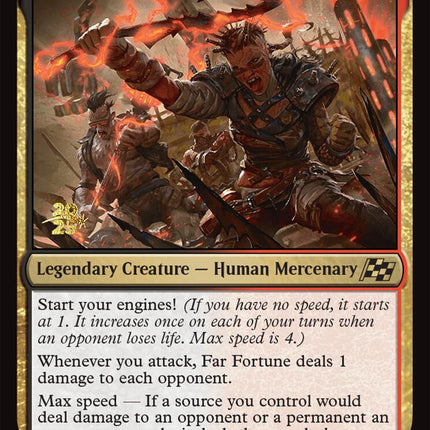 Far fortune, End Boss [Aetherdrift Prerelease Promos]