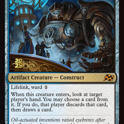 Oildeep Gearhulk [Aetherdrift Prerelease Promos]
