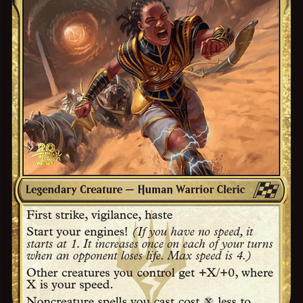 Samut, the Driving Force [Aetherdrift Prerelease Promos]