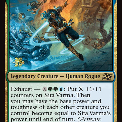 Sita Varma, Masked Racer [Aetherdrift Prerelease Promos]