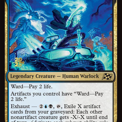 Winter, Cursed Rider [Aetherdrift Prerelease Promos]