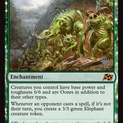 March of the World Ooze (Promo Pack) [Aetherdrift Promos]