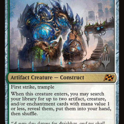 Brightglass Gearhulk (Promo Pack) [Aetherdrift Promos]