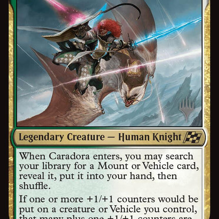 Caradora, Heart of Alacria (Promo Pack) [Aetherdrift Promos]