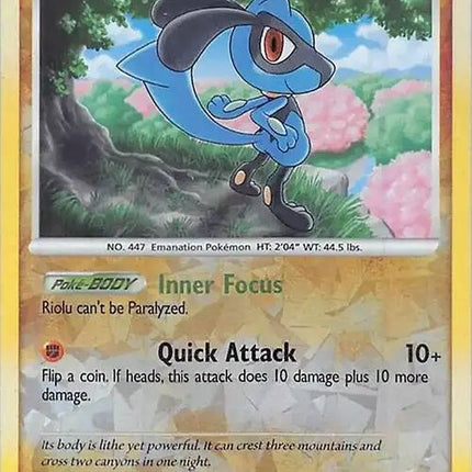 Riolu (016/017) (Cracked Ice Holo) [Miscellaneous Cards]