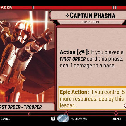 Captain Phasma - Chrome Dome (010/262) (010/257) [Jump to Lightspeed]