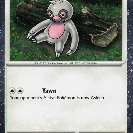 Slakoth (160/193) (Cosmos Holo) [Scarlet & Violet: Paldea Evolved]