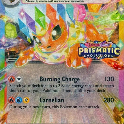 Flareon ex (014/131) (Prismatic Evolutions Stamp) [Scarlet & Violet: Prismatic Evolutions]