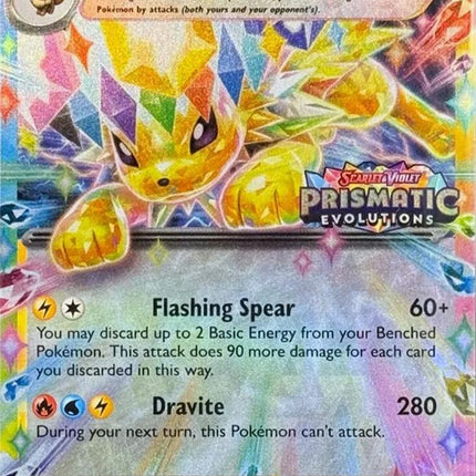 Jolteon ex (030/131) (Prismatic Evolutions Stamp) [Scarlet & Violet: Prismatic Evolutions]