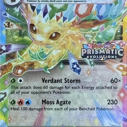 Leafeon ex (006/131) (Prismatic Evolutions Stamp) [Scarlet & Violet: Prismatic Evolutions]
