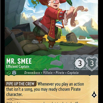 Mr. Smee - Efficient Captain (107/204) [Archazia's Island]