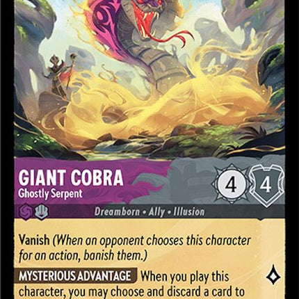 Giant Cobra - Ghostly Serpent (57/204) [Archazia's Island]