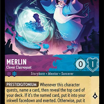 Merlin - Clever Clairvoyant (67/204) [Archazia's Island]