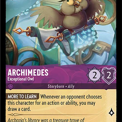 Archimedes - Exceptional Owl (76/204) [Archazia's Island]