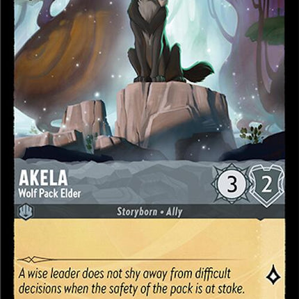 Akela - Wolf Pack Elder (182/204) [Archazia's Island]