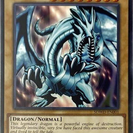 Blue-Eyes White Dragon (Unlimited Misprint) [SDWD-EN001] Common