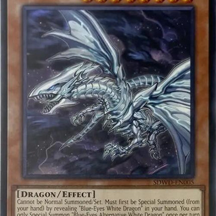 Blue-Eyes Alternative White Dragon (Unlimited Misprint) [SDWD-EN005] Common