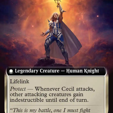 Cecil, Dark Knight // Cecil, Redeemed Paladin (Extended Art) [FINAL FANTASY]