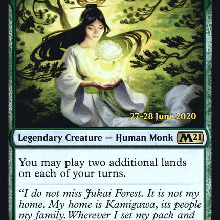 Azusa, Lost but Seeking [Core Set 2021 Prerelease Promos]