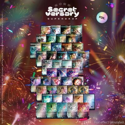 Secret Lair: Drop Series - Secretversary Superdrop 2023 (Goodie Bag Loaded with Foils Bundle)