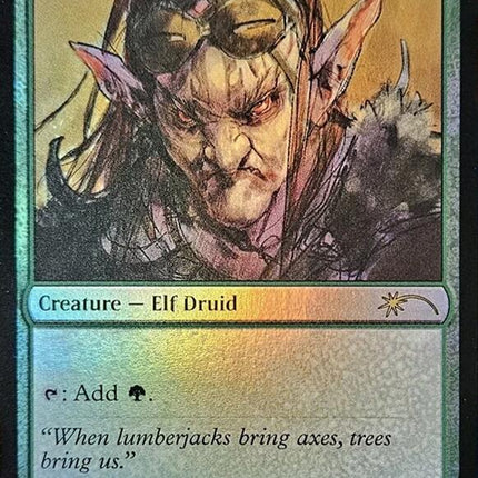 Llanowar Elves (0800) (Rainbow Foil) [Secret Lair Drop Series]
