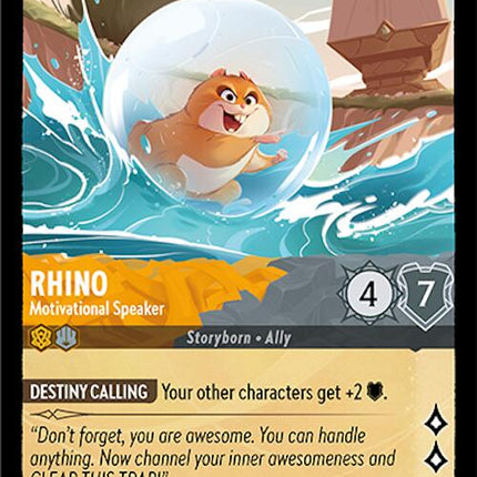 Rhino - Motivational Speaker (1/204) [Archazia's Island]