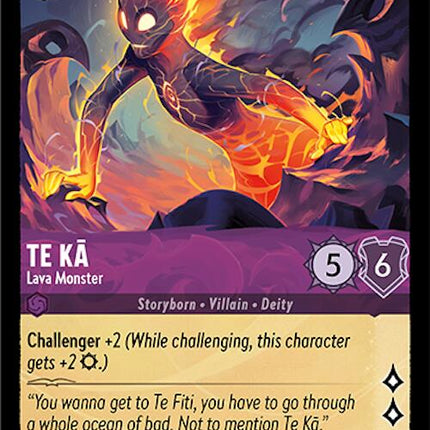 Te Ka - Lava Monster (58/204) [Archazia's Island]