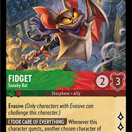 Fidget - Sneaky Bat (106/204) [Archazia's Island]