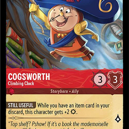 Cogsworth - Climbing Clock (130/204) [Archazia's Island]