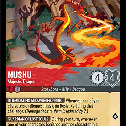 Mushu - Majestic Dragon (137/204) [Archazia's Island]