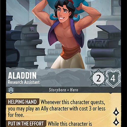 Aladdin - Research Assistant (197/204) [Archazia's Island]