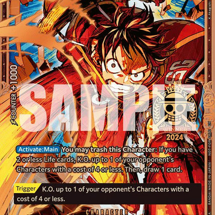 Monkey.D.Luffy (Championship 2024 World Final 3rd Place) [One Piece Promotion Cards]
