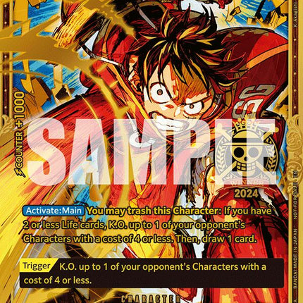 Monkey.D.Luffy (Championship 2024 World Final 1st Place) [One Piece Promotion Cards]