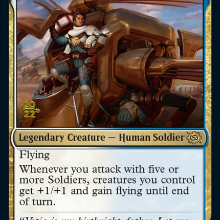 Harbin, Vanguard Aviator [The Brothers' War Prerelease Promos]